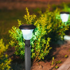 5 Pcs ABS Plastic Solar Ground Spikes, Black Ground Spike Replacement, Landscape Lighting Stakes, Solar Pathway, alternate