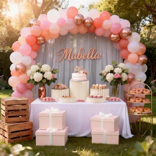 5 Pcs Buffet Risers Food Display Risers for Party Buffet Table, Dessert Table Display Set Cake and Cupcake Stand, alternate
