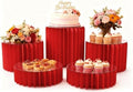 5 Pcs Buffet Risers Food Display Risers for Party Buffet Table, Dessert Table Display Set Cake and Cupcake Stand