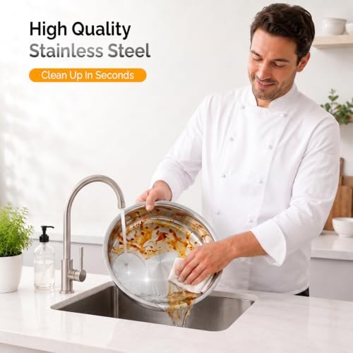 5 Qt 4 Pack Chafing Dishes for Buffet, Stainless Steel Round Chafers for Catering, Buffet Servers and Warmers, alternate view