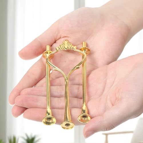 5 Sets of 2 Tiered Tray Hardware Kit - Cake Stand Hardware Tiered Tray Plate Hardwares Kit for Serving Dessert, alternate