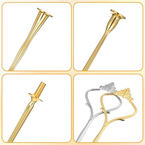 5 Sets of 2 Tiered Tray Hardware Kit - Cake Stand Hardware Tiered Tray Plate Hardwares Kit for Serving Dessert, alternate