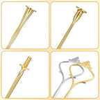 5 Sets of 2 Tiered Tray Hardware Kit - Cake Stand Hardware Tiered Tray Plate Hardwares Kit for Serving Dessert, alternate