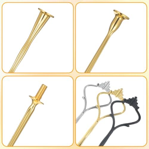 5 Sets of 2 Tiered Tray Hardware Kit - Cake Stand Hardware Tiered Tray Plate Hardwares Kit for Serving Dessert, alternate