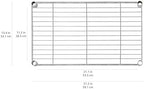 5-Shelf Adjustable Storage Shelving Unit for Garage, Steel Wire Rack, 200 Pound Loading Capacity per Shelf, alternate view 3