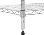 5-Shelf Adjustable Storage Shelving Unit for Garage, Steel Wire Rack, 200 Pound Loading Capacity per Shelf, alternate view 5
