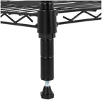 5-Shelf Tower Adjustable Storage Shelving Unit for Garage, Rust-Resistant Steel, 150 lbs Per Shelf, 16"W x 16"D, alternate