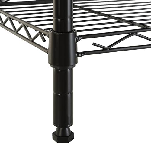 5-Shelf Tower Adjustable Storage Shelving Unit for Garage, Rust-Resistant Steel, 150 lbs Per Shelf, 16"W x 16"D, alternate