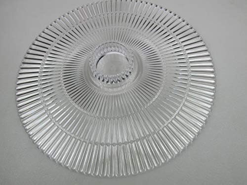 5 Tier Cascade Wedding Cake Stand (Style 5A) in clear, alternate view 5