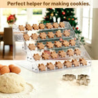 5 Tier Cookie Display Stand, Acrylic Display Riser for Donut Macaron Cupcake Dessert, Tiered Baked Goods Stand, alternate