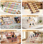 5 Tier Cookie Display Stand, Acrylic Display Riser for Donut Macaron Cupcake Dessert, Tiered Baked Goods Stand, alternate