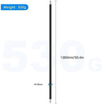50 inch Extension Grip Boom Arm for Heavy Duty C Stand, Solid Grip Pole with 1/4 & 3/8 Thread for Softbox, alternate view 3
