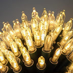 50 LED Outdoor Christmas Lights, 16 FT Battery Operated Mini String Lights with 8 Modes & Timer, Xmas Tree, alternate view 2