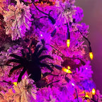 50 LED Outdoor Halloween Lights, 16 FT Mini String Light with 8 Modes, Waterproof Battery Operated Tree Lights, alternate