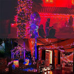 50 LED Outdoor Halloween Lights, 16 FT Mini String Light with 8 Modes, Waterproof Battery Operated Tree Lights, alternate