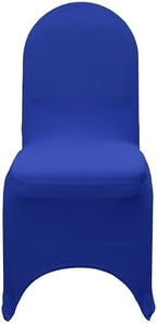 50 Pack Stretch Spandex Banquet Chair Cover - Royal Blue, Wedding Slip Covers, Premium Quality Chair Cover in, alternate view