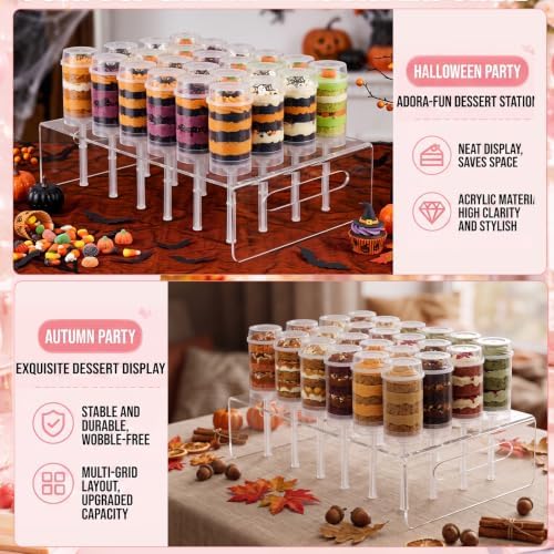 50 Pcs Push Cake Pop Containers and 2 Pcs 24 Hole Cake Pop Stand in 13 x 9 x 3.5" in 24 Hole, alternate view 5