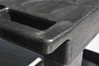 500 LB Capacity Utility Cart with Tray Top, Heavy-Duty Rolling Storage Cart with Open Plastic Shelves and Tall, alternate