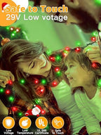 500 LED 164 FT Christmas Lights, Waterproof Outdoor String Lights with Remote and Timer, Christmas Tree Lights, alternate