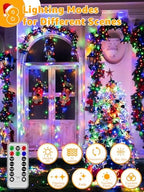500 LED 164 FT Christmas Lights, Waterproof Outdoor String Lights with Remote and Timer, Christmas Tree Lights, alternate