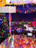 500 LED 164 FT Christmas Lights, Waterproof Outdoor String Lights with Remote and Timer, Christmas Tree Lights, alternate