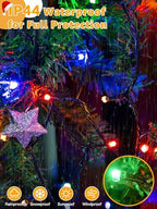 500 LED 164 FT Christmas Lights, Waterproof Outdoor String Lights with Remote and Timer, Christmas Tree Lights, alternate