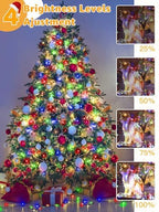 500 LED 164 FT Christmas Lights, Waterproof Outdoor String Lights with Remote and Timer, Christmas Tree Lights, alternate