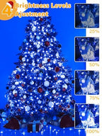 500 LED 164 FT Christmas Lights, Waterproof Outdoor String Lights with Remote and Timer, Christmas Tree Lights, alternate