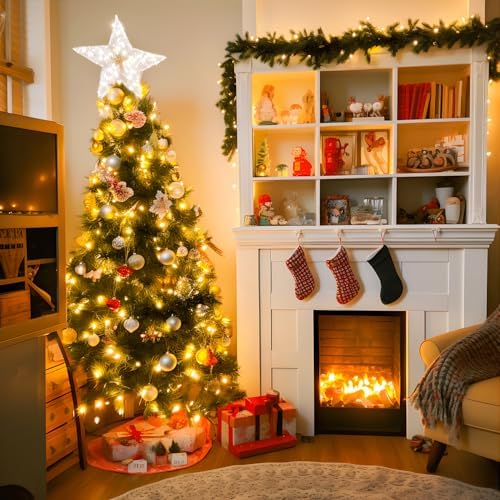 500 LED Christmas Lights Outdoor, 8 Modes Christmas Tree Lights, alternate view 2