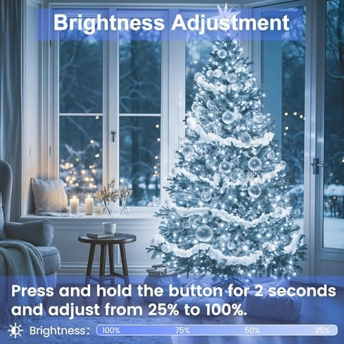 500 LED String Lights, 180FT Super-Long Christmas Lights Outdoor Indoor, alternate view 3