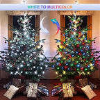 500 LED White & Multicolor Color Changing String Lights, alternate view 2