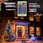 500LED 164FT Fairy String Lights Christmas Lights Green Copper Wire with Remote, Firefly Starry Light for DIY, alternate view
