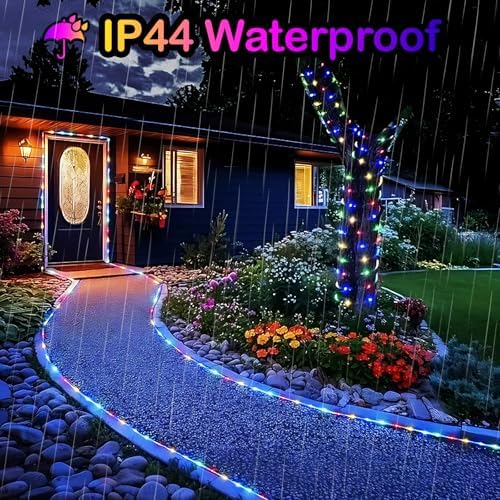 500LED 164FT Fairy String Lights Christmas Lights Green Copper Wire with Remote, Firefly Starry Light for DIY, alternate view