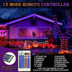 500LED 164FT Fairy String Lights Halloween Lights Silver Wire with Remote, Firefly Starry Light for DIY, alternate view 3