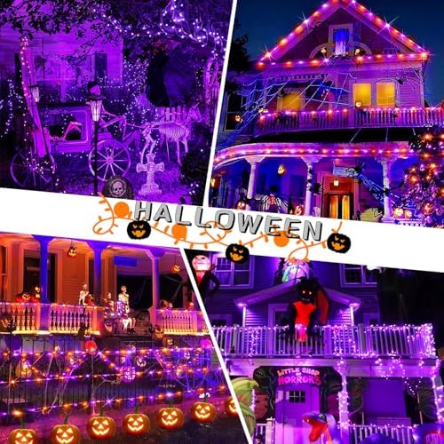 500LED 164FT Fairy String Lights Halloween Lights Silver Wire with Remote, Firefly Starry Light for DIY, alternate view 7