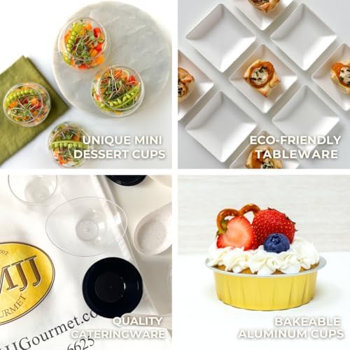 50ct Tiny Sugarcane Egg Dish | Small Serving Plates | Mini Appetizer Dish | Plates Disposable Bagasse | Catering, alternate