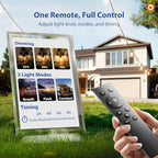 50FT Outdoor String Lights ST38 LED with Remote Waterproof Dimmable, alternate view 2
