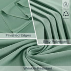 50ftx10ft Wrinkle Free Sage Green Backdrop Curtains for Parties, 10 Panels 5x10ft Silky Polyester Photo Backdrop, alternate