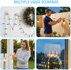 50Pcs Hooks for Outdoor String Lights, Christmas Light Clips, alternate view 7