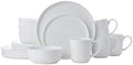 5266100 Samantha Chip-Resistant 16 Piece Set, Service for 4 White in White