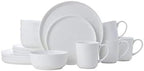 5266100 Samantha Chip-Resistant 16 Piece Set, Service for 4 White in White