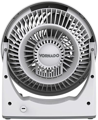 533DC Energy Smart Small Air Circulator Fan with Variable Speed Control, White in White, alternate view 5