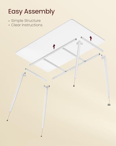 55.1" Dining Table for 4-6 People, Modern Kitchen Table, alternate view 6