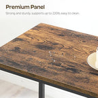 55" Long Bar Table, Counter Bar Height Table, High Top Table, Rectangular Hightop Bar Pub, for Kitchen, Living, alternate
