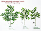 56pcs Italian Ruscus Greenery Stems 68cm Artificial Smilax Greenery Branch, alternate view 4