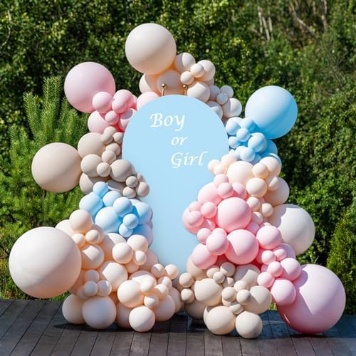 5Ft Baby Blue Wedding Arch Backdrop Cover for Party Deco in 5 FT in Baby Blue, alternate view 2