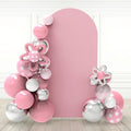 5Ft Dusty Pink Wedding Arch Backdrop Cover for Party Deco in 5 FT in Dusty Pink