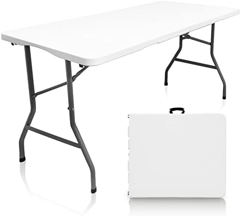5FT Folding Table, Versatile Foldable Table, Portable