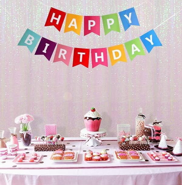 5FT x 7FT Iridescent Sequin Photography Backdrop Curtain for Party Decoration in 5x7 ft in Iridescent, alternate view 3