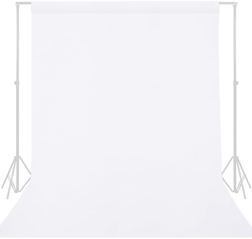 5FTx7FT White Backdrop Background for Photography Photoshoot